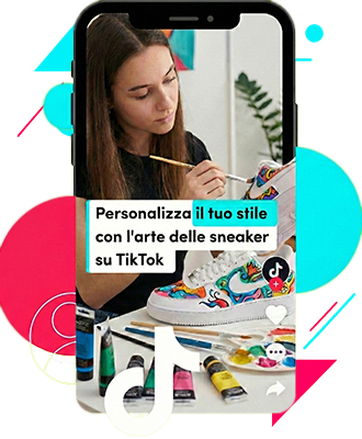 Annuncio TikTok negozio scarpe calzature moda
