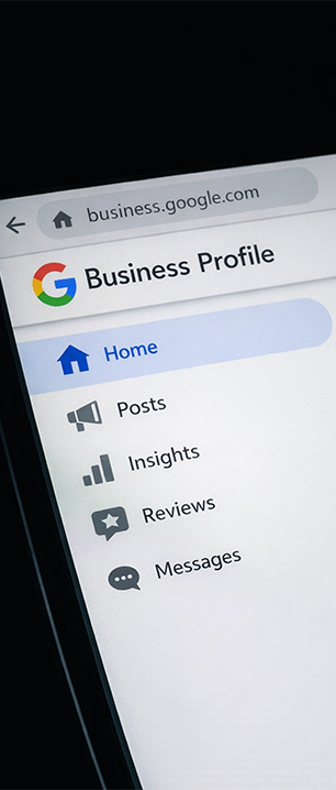 Schermata impostazioni profilo Google My Business