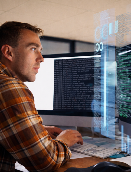 Specialista SEO locale al lavoro