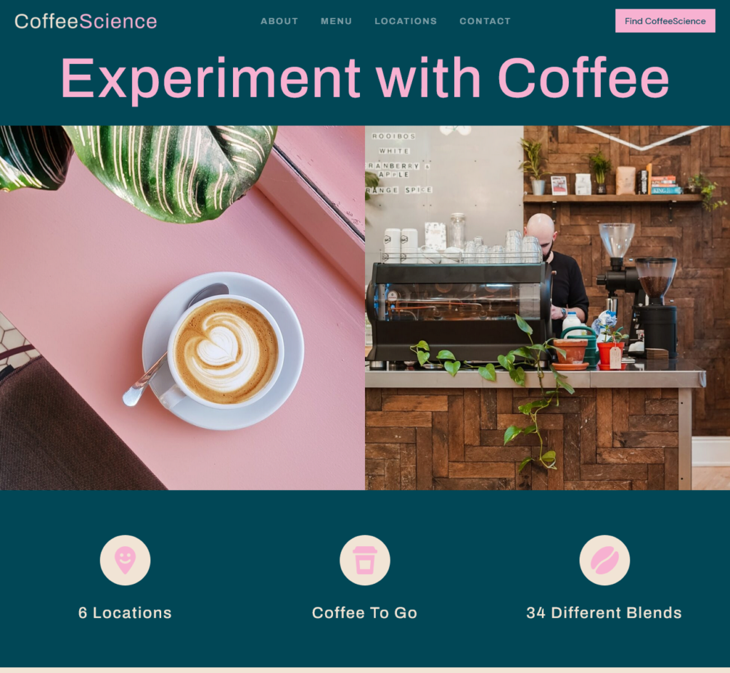 template coffeescience