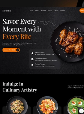 sito web ristorante